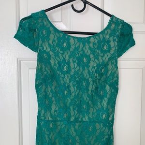 NWOT! Bebe Lace Dress